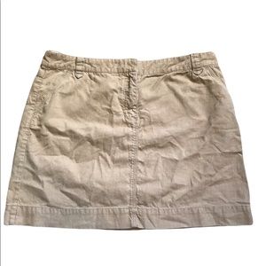 J. Crew Corduroy Mini Skirt
